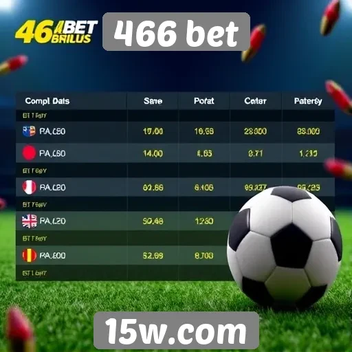 Comparação da 466 bet com concorrentes